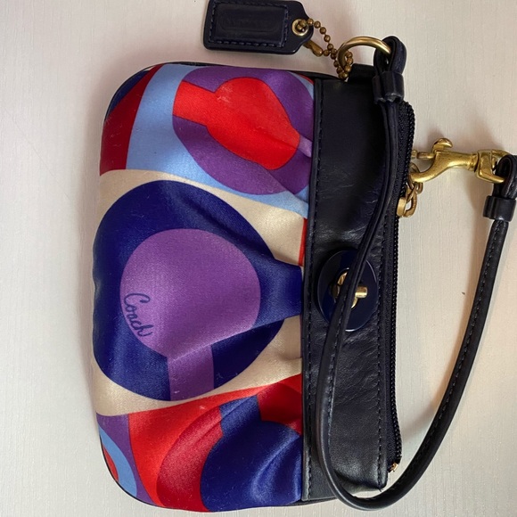 Coach silk wristlet - Picture 8 of 8